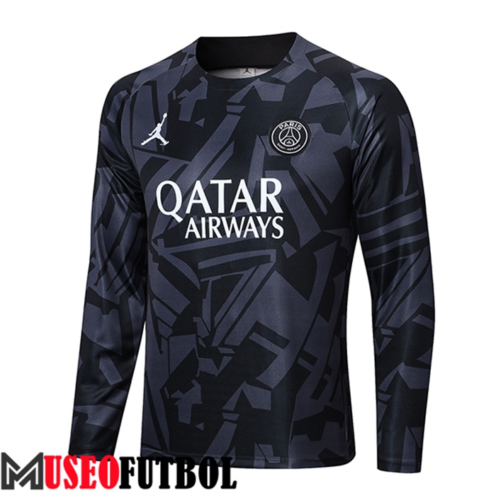 Sudadera De Entrenamiento Jordan PSG Gris Oscuro 2022/2023