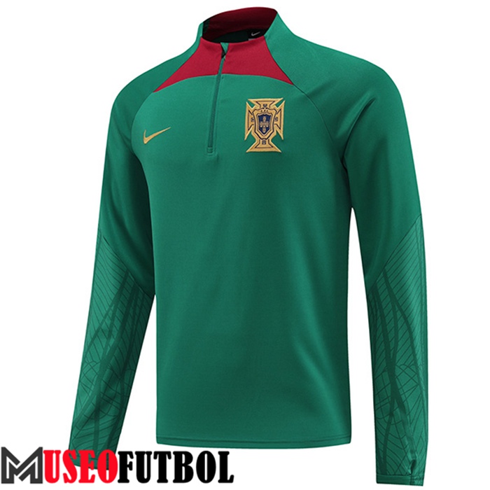 Sudadera De Entrenamiento Portugal Verde 2022/2023