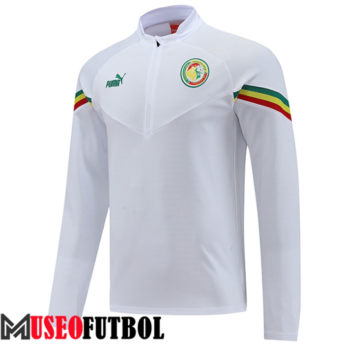 Sudadera De Entrenamiento Senegal Blanco 2022/2023