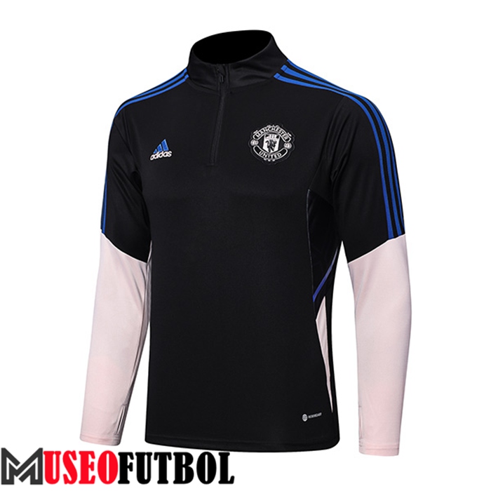 Sudadera De Entrenamiento Manchester United Negro 2022/2023