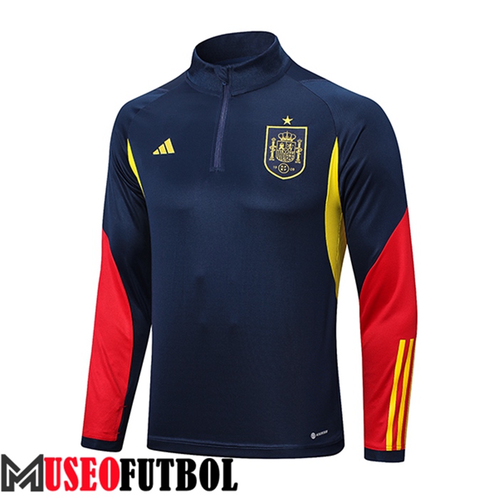 Sudadera De Entrenamiento España Azul Marino 2022/2023