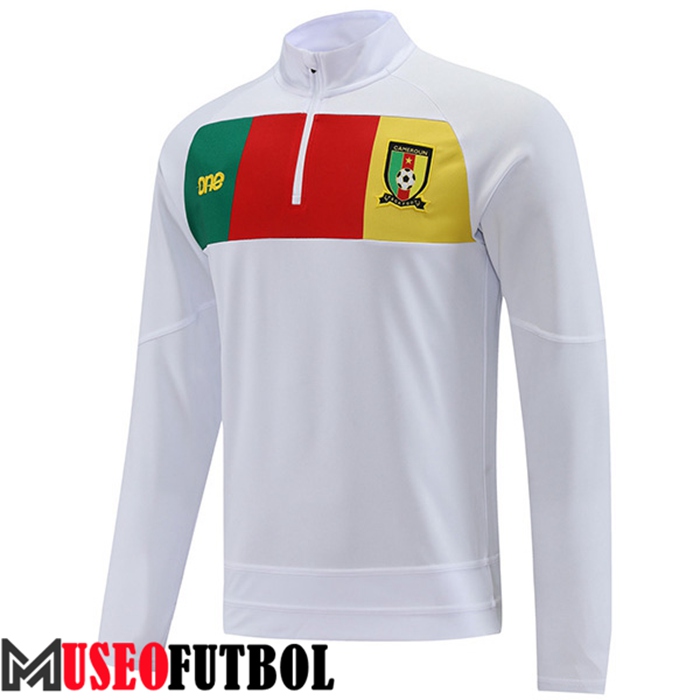 Sudadera De Entrenamiento Camerún Blanco 2022/2023