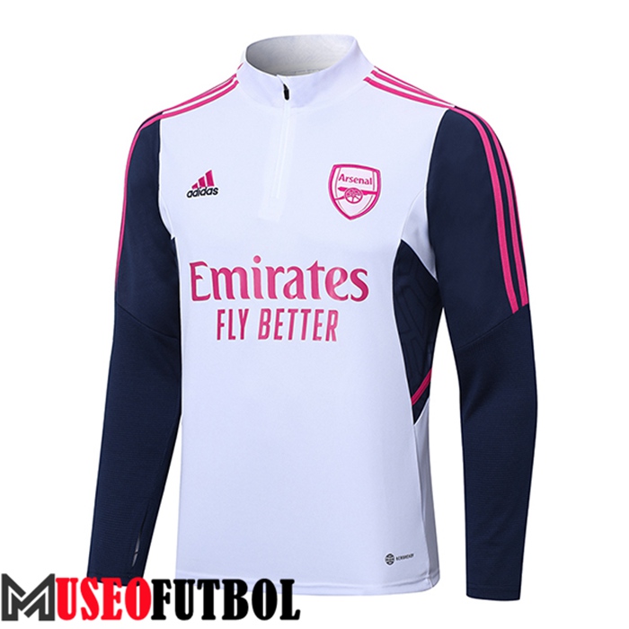 Sudadera De Entrenamiento Arsenal Blanco 2022/2023