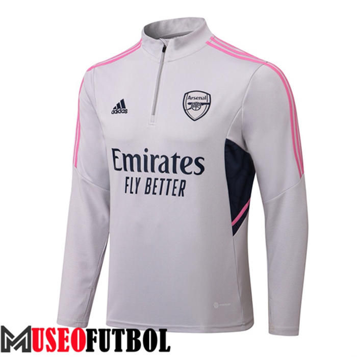 Sudadera De Entrenamiento Arsenal Gris 2022/2023