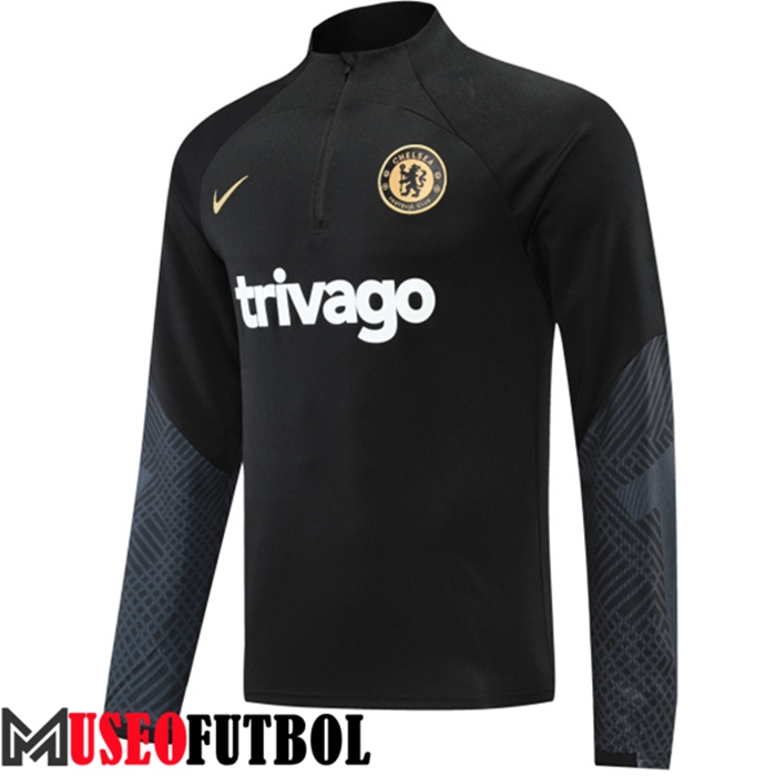 Sudadera De Entrenamiento FC Chelsea Negro 2022/2023