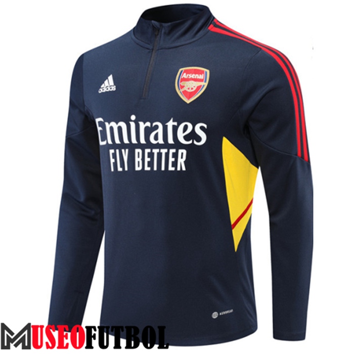 Sudadera De Entrenamiento Arsenal Azul Marin 2022/2023