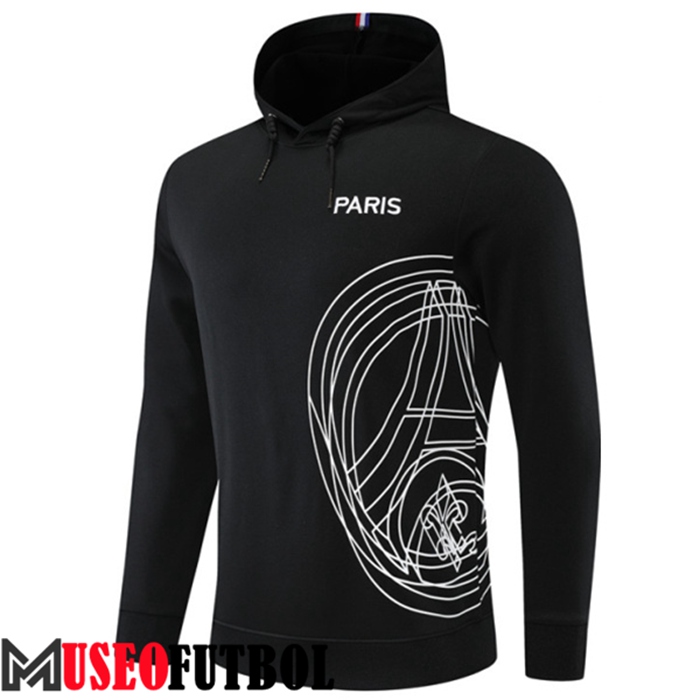 Sudadera De Entrenamiento Capuche PSG Negro 2022/2023