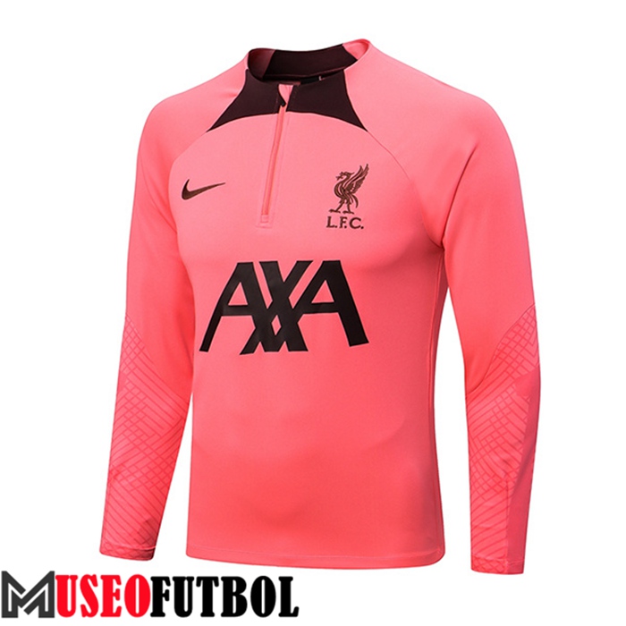 Sudadera De Entrenamiento FC Liverpool Rosa 2022/2023