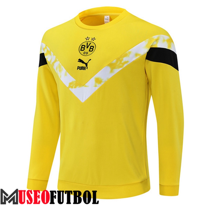 Sudadera De Entrenamiento Dortmund BVB Amarillo/Blanco 2022/2023