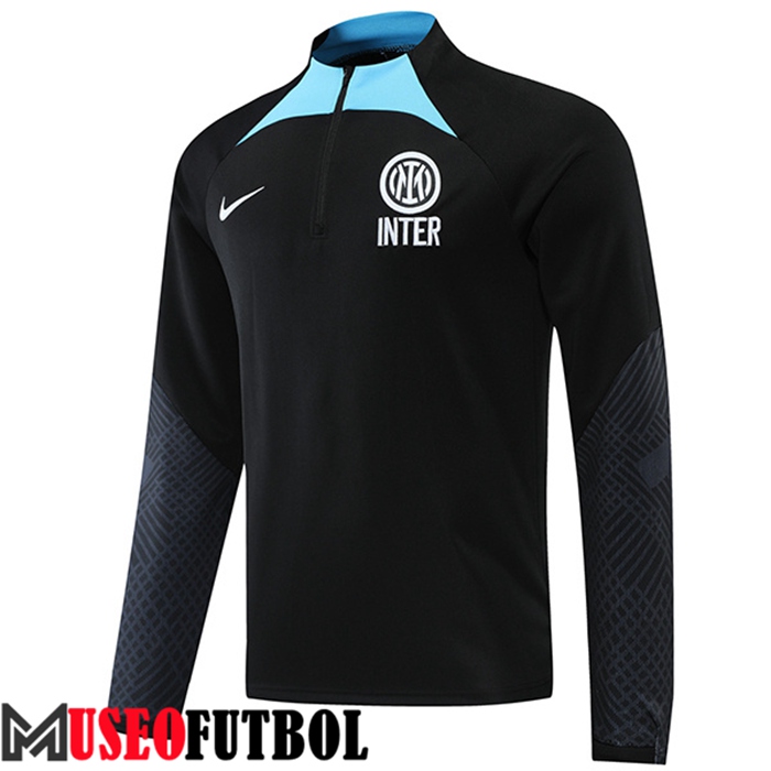 Sudadera De Entrenamiento Inter Milan Negro 2022/2023