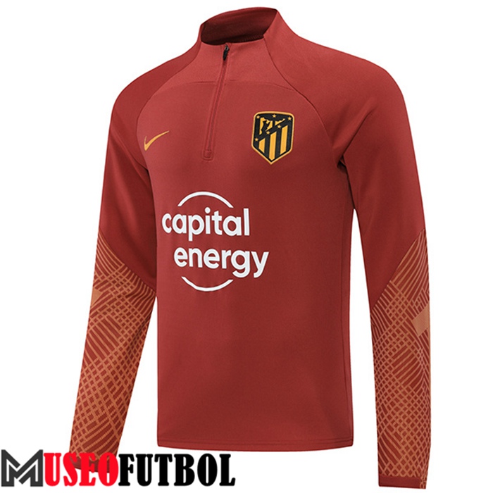 Sudadera De Entrenamiento Atletico Madrid Marrón 2022/2023