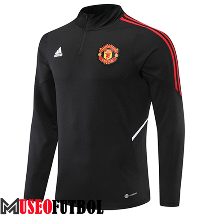 Sudadera De Entrenamiento Manchester United Negro 2022/2023