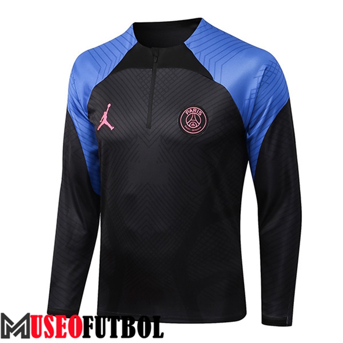 Sudadera De Entrenamiento Jordan PSG Negro/Azul 2022/2023