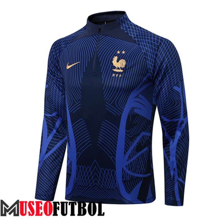 Sudadera De Entrenamiento Francia Azul 2022/2023