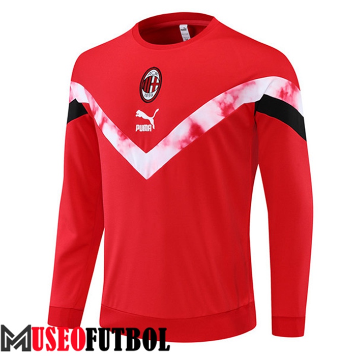 Sudadera De Entrenamiento AC Milan Rojo 2022/2023