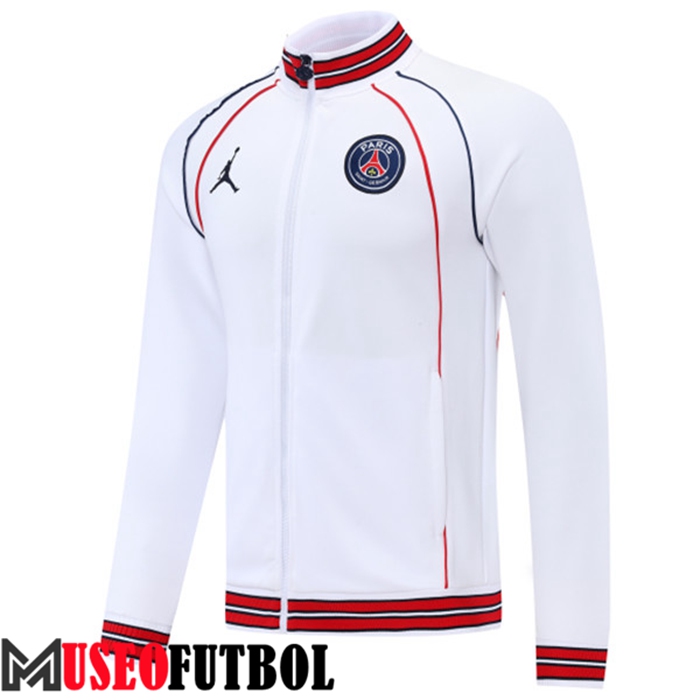 Chaquetas Futbol Jordan PSG Blanco 2022/2023