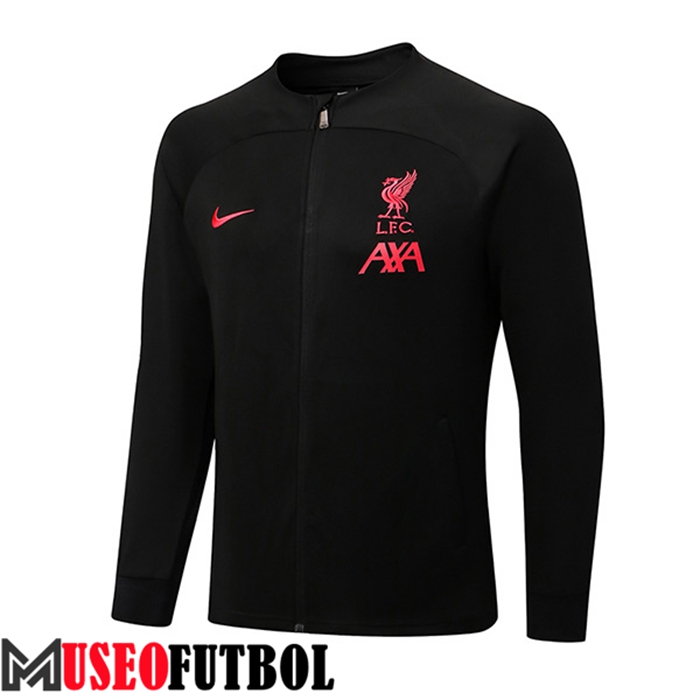 Chaquetas Futbol FC Liverpool Negro 2022/2023