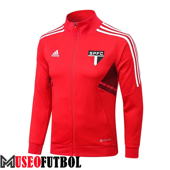 Chaquetas Futbol Sao Paulo FC Rojo 2022/2023