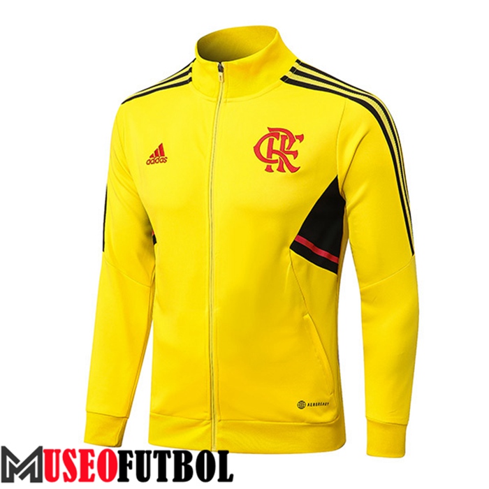 Chaquetas Futbol Flamenco Amarillo 2022/2023