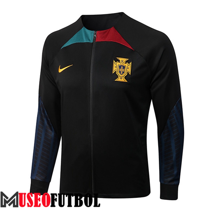 Chaquetas Futbol Portugal Negro 2022/2023