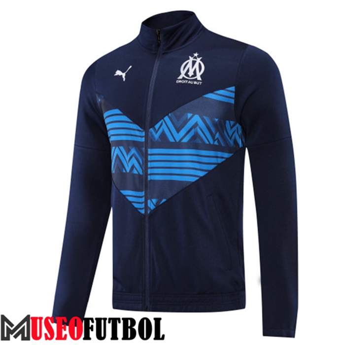 Chaquetas Futbol Marsella OM Azul Marin 2022/2023