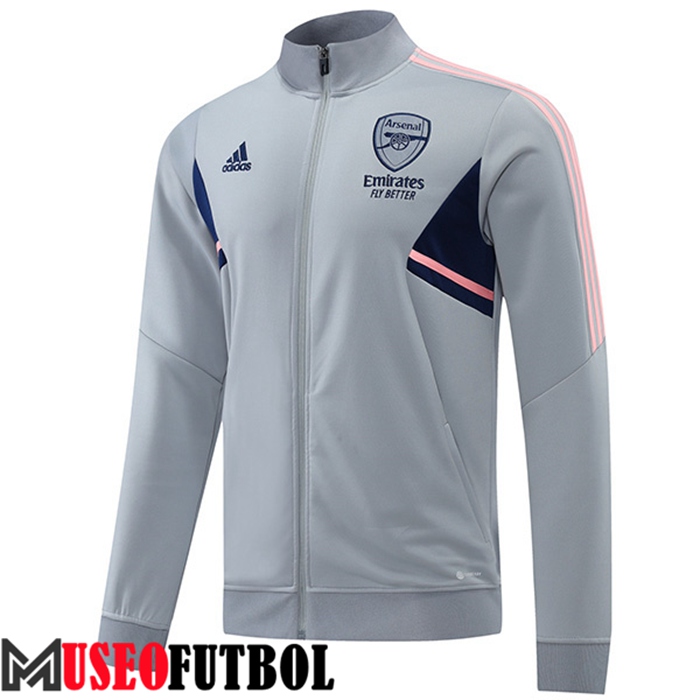 Chaquetas Futbol Arsenal Gris 2022/2023