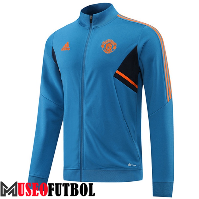 Chaquetas Futbol Manchester United Azul 2022/2023