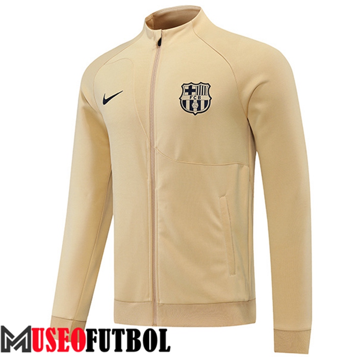 Chaquetas Futbol FC Barcelona Amarillo 2022/2023