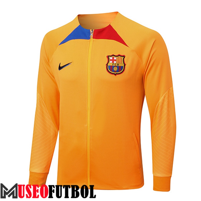 Chaquetas Futbol FC Barcelona Amarillo 2022/2023