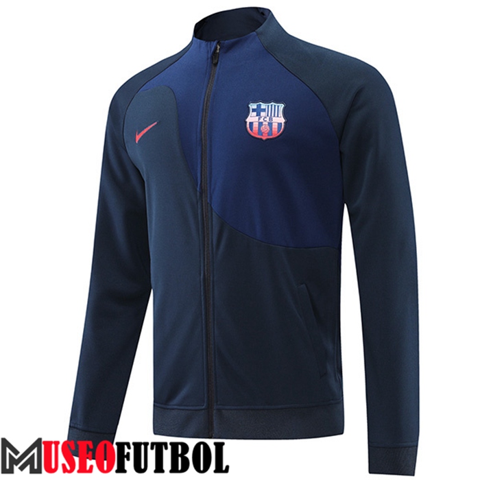 Chaquetas Futbol FC Barcelona Azul Marin 2022/2023