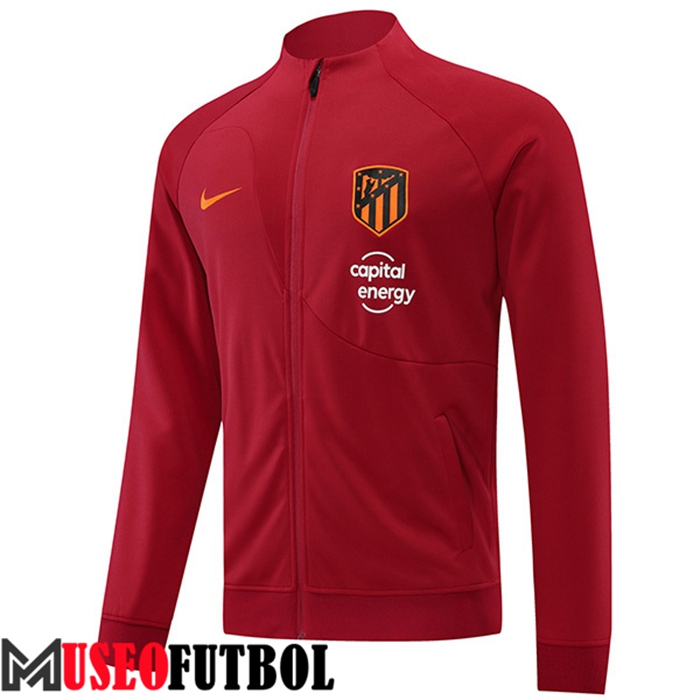 Chaquetas Futbol Atletico Madrid Rojo 2022/2023