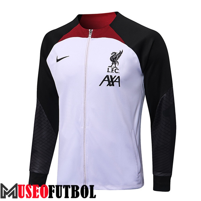 Chaquetas Futbol FC Liverpool Negro/Blanco 2022/2023