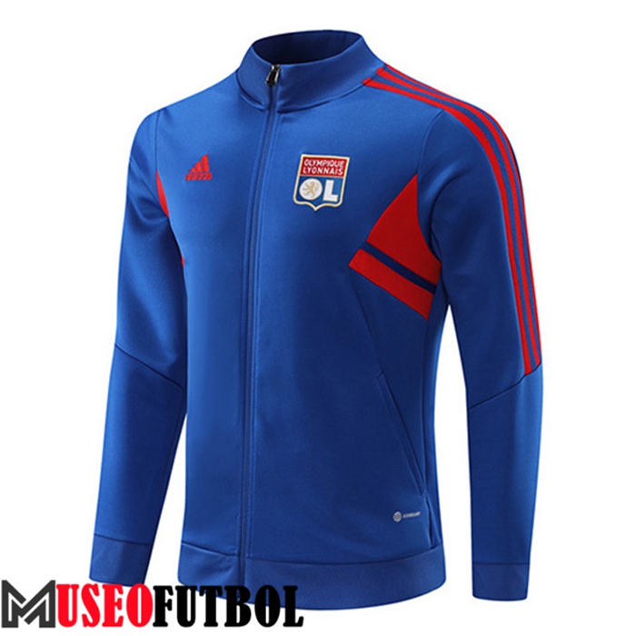 Chaquetas Futbol Lyon Azul 2022/2023