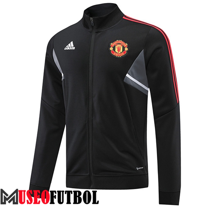 Chaquetas Futbol Manchester United Negro 2022/2023