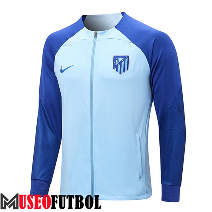 Chaquetas Futbol Atletico Madrid Azul Claro 2022/2023