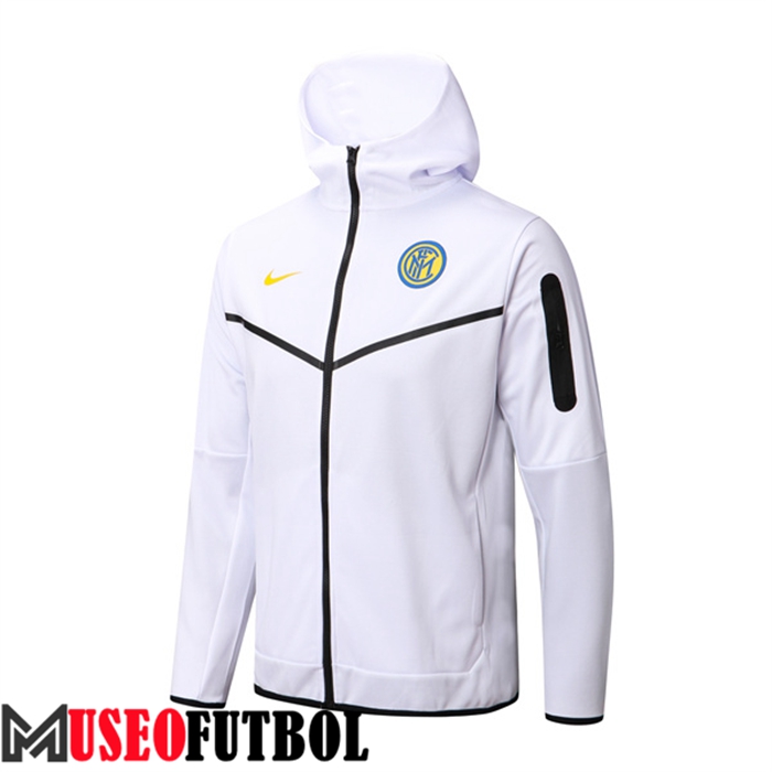 Chaqueta Con Capucha Inter Milan Blanco 2022/2023