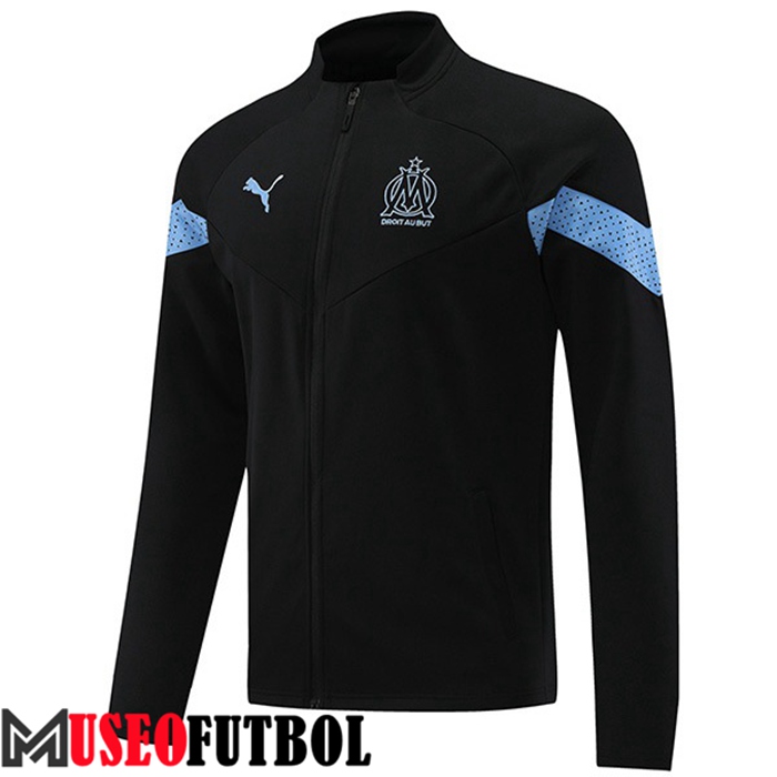 Chaquetas Futbol Marsella Negro 2022/2023