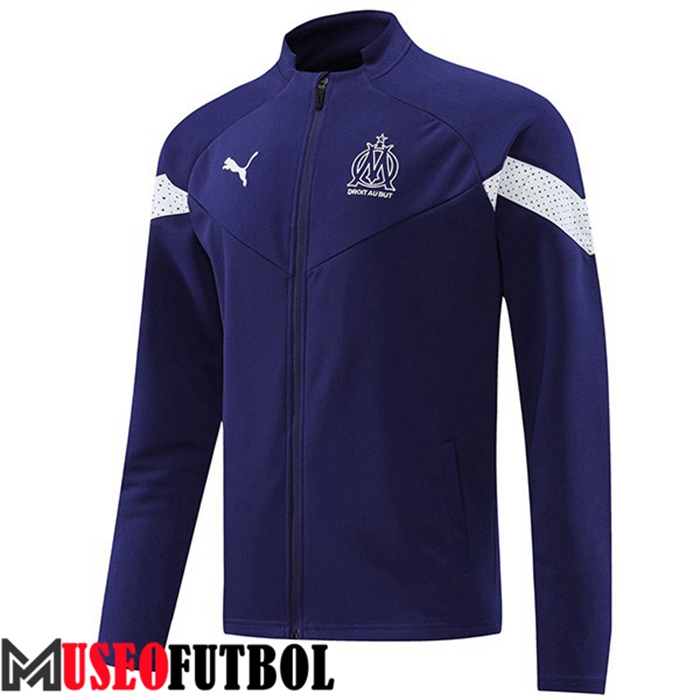 Chaquetas Futbol Marsella Púrpura/Blanco 2022/2023