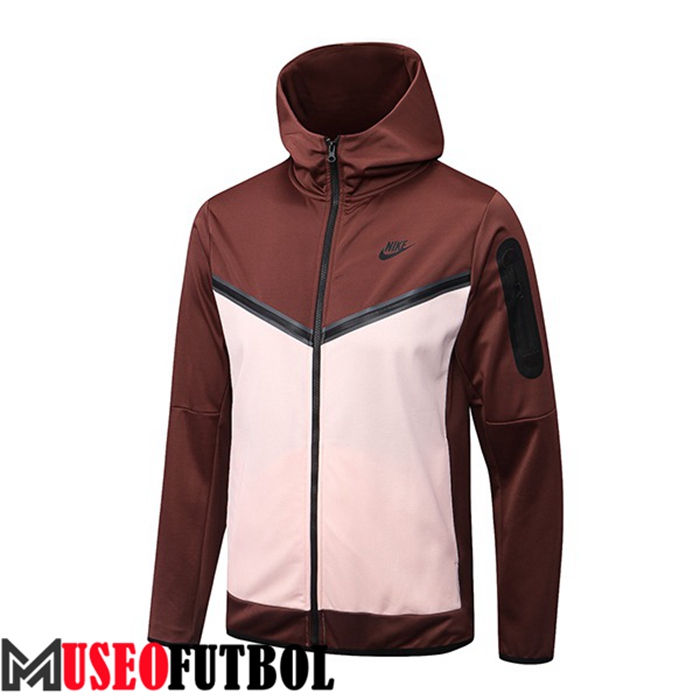 Chaqueta Con Capucha NIKE Rosa/Marrón 2022/2023