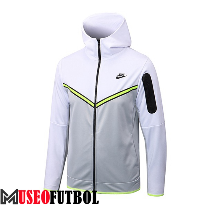 Chaqueta Con Capucha NIKE Gris/Blanco 2022/2023