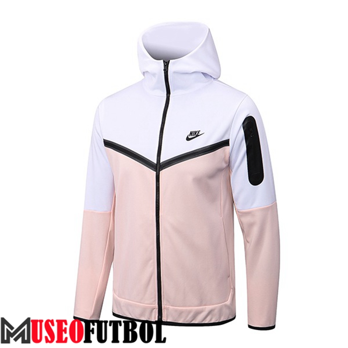 Chaqueta Con Capucha NIKE Rosa/Blanco 2022/2023