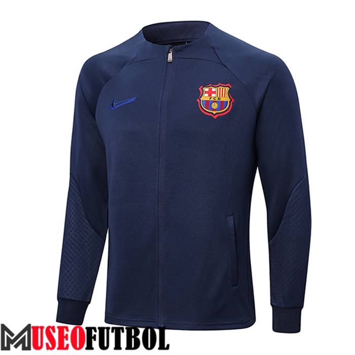 Chaquetas Futbol FC Barcelona Azul Marino 2022/2023