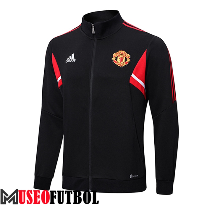 Chaquetas Futbol Manchester United Negro 2022/2023