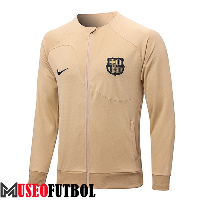 Chaquetas Futbol FC Barcelona Amarillo 2022/2023