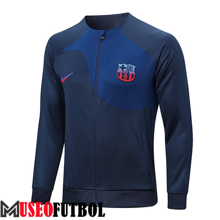 Chaquetas Futbol FC Barcelona Azul Marino 2022/2023