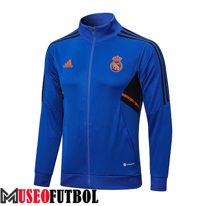 Chaquetas Futbol Real Madrid Azul 2022/2023