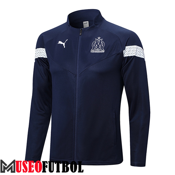 Chaquetas Futbol Marsella Azul Marino 2022/2023