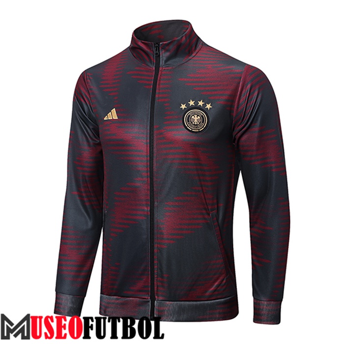 Chaquetas Futbol Alemania Rojo/Negro 2022/2023