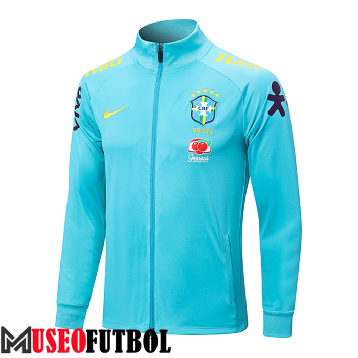 Chaquetas Futbol Brasil Azul Claro 2022/2023