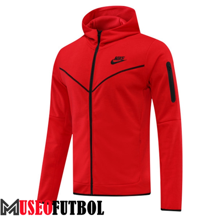 Chaqueta Con Capucha Nike Rojo 2022/2023